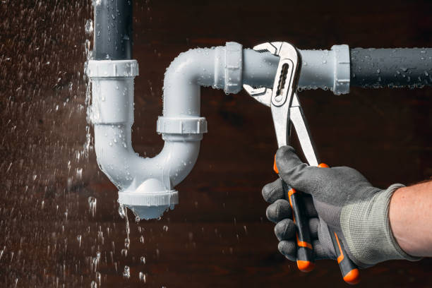 Professional Drain Cleaning technician working in Wareham, MA